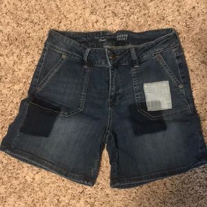 The Limited denim shorts